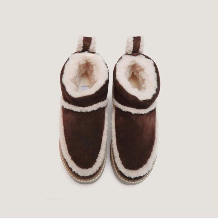 Coccinelle x Inuikii Classic Low Shearling