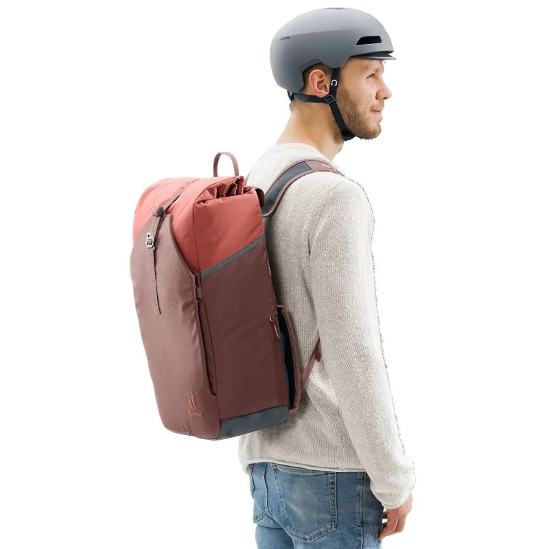 Deuter Fahrradrucksack Xberg 25 - raisin-caspia