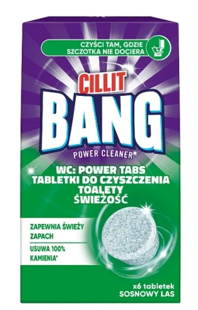 Ταμπλέτες τουαλέτας Cilit Bang Pine 6 τεμ.
