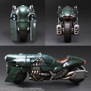 Final Fantasy VII Remake Play Arts Kai Actionfigur & Fahrzeug Shinra Elite Security Officer & Bike