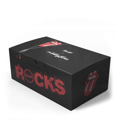 Steiff Rocks! The Rolling Stones, 35 cm, schwarz