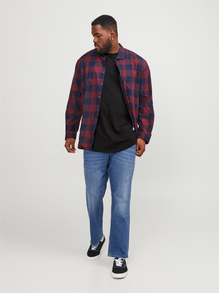 JACK & JONES PLUS T-shirt in Black günstig kaufen