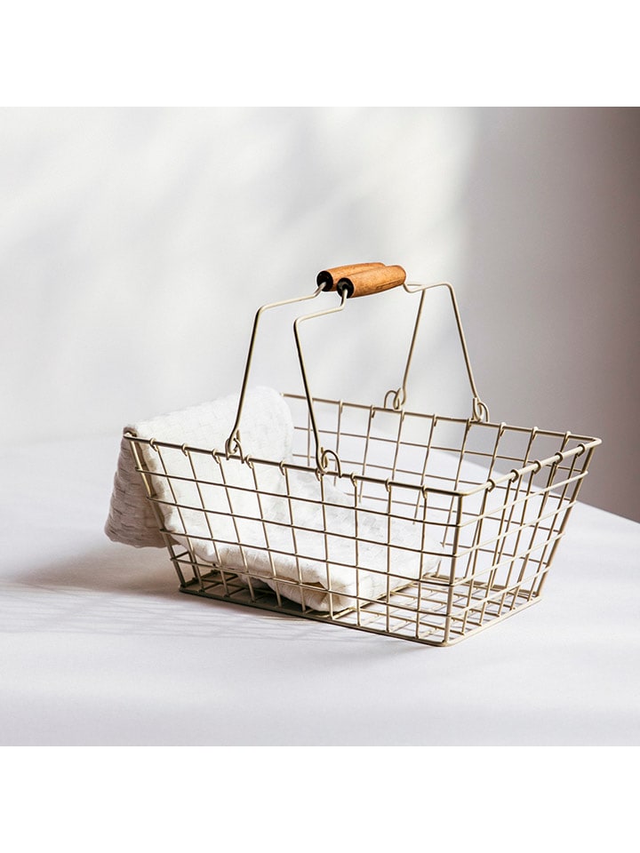 Homla Korb ''Selia'' in Creme - (B)35 x (H)14 x (T)21 cm günstig kaufen onesize