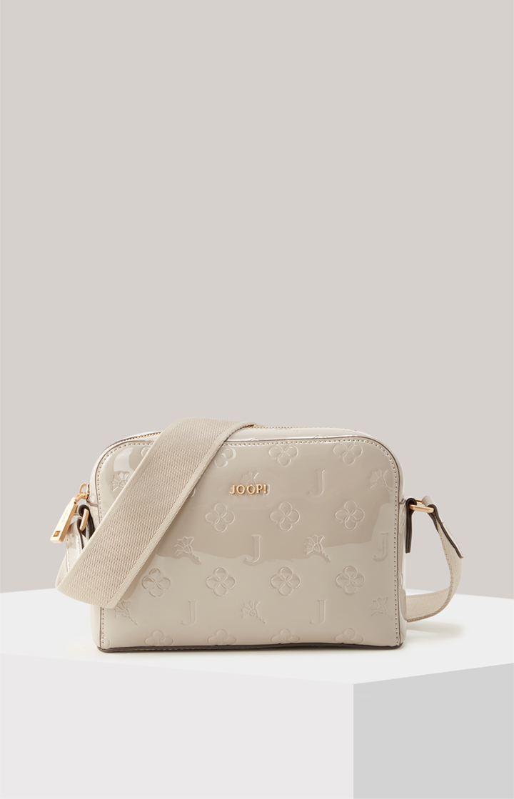 Schultertasche Decoro Lucente Cloe in Greige