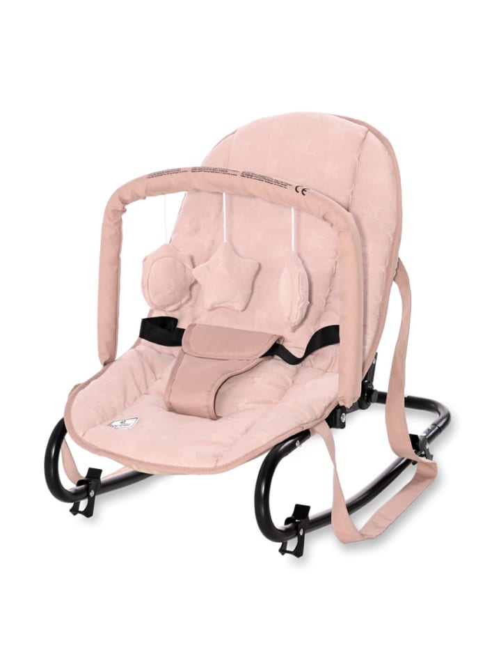 Lorelli Babywippe Eliza Luxe in rosa günstig kaufen onesize