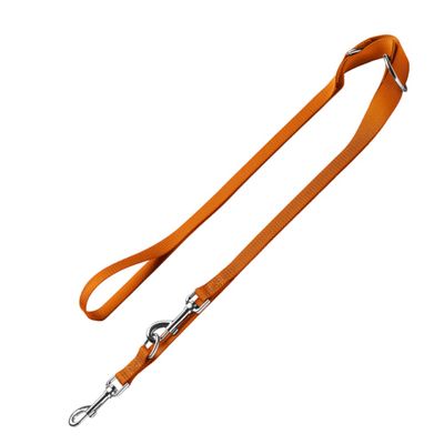 HUNTER Set: Geschirr London Vario Rapid + Führleine London, orange