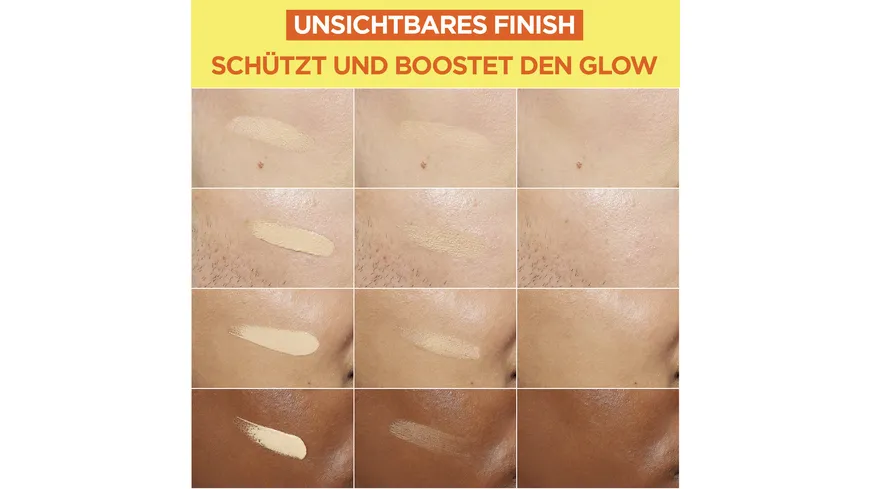 Garnier SkinActive Vitamin C Tägliches Sonnenfluid Invisible LSF 50+ 40 ml