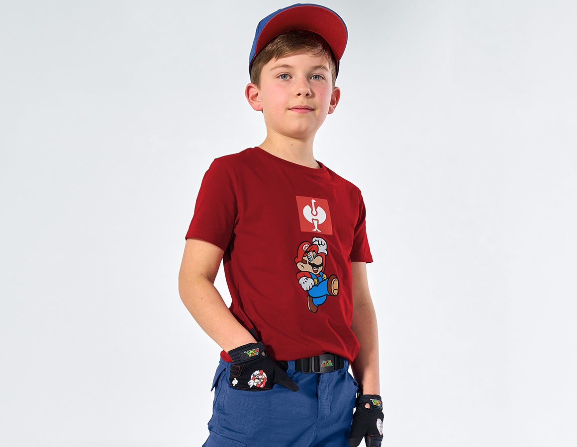 Super Mario T-Shirt, Kinder