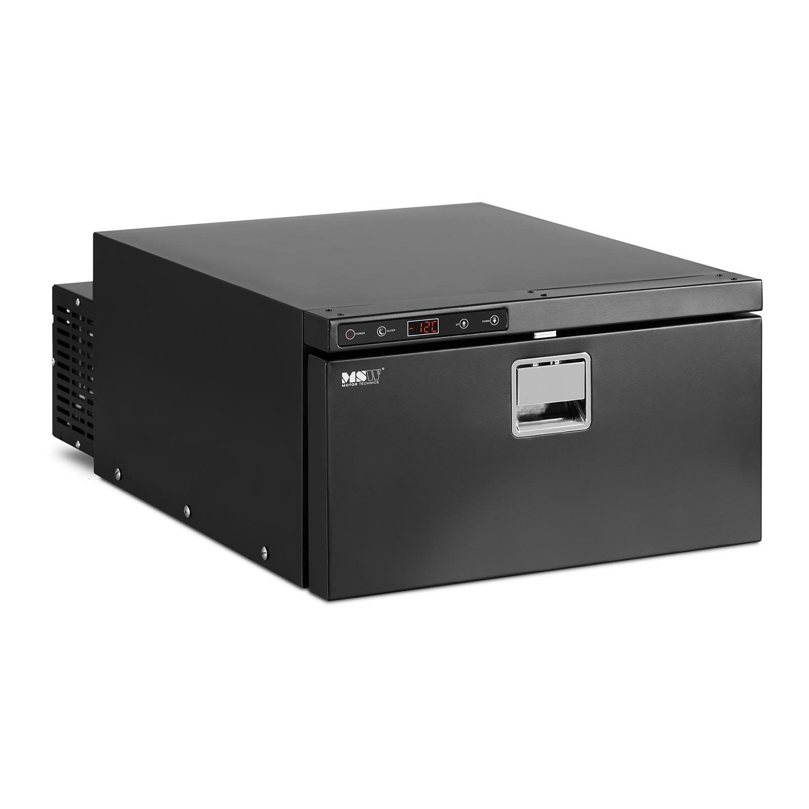 MSW Elektrische Kühlbox Auto-Kühlschrank mobiler Kühlschrank Reisekühlschrank 36W 28 L -12 bis