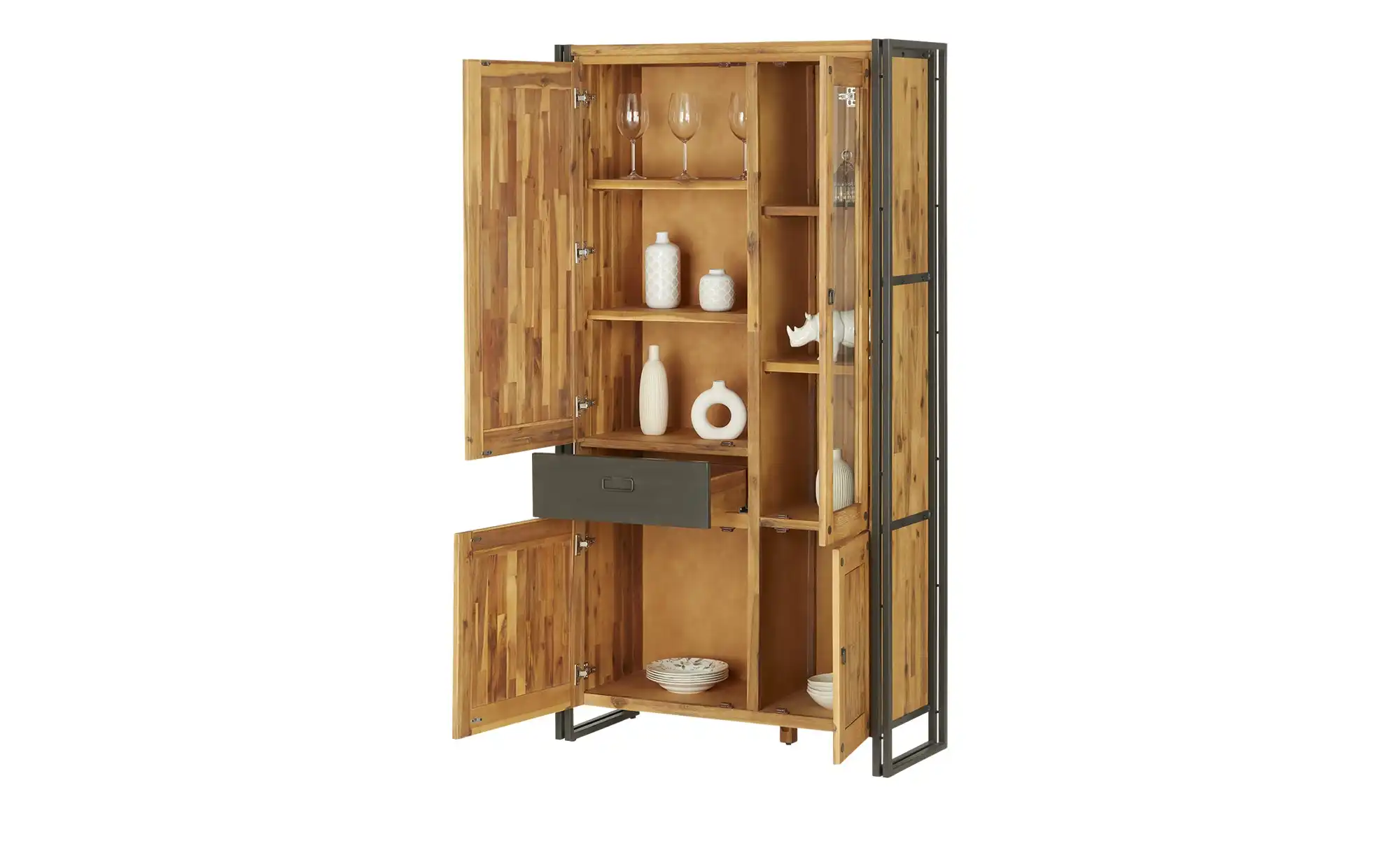 Vitrine Soft-Close-System