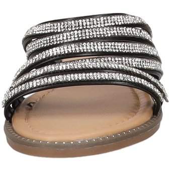 Claudia Ghizzani Pantolette in schwarz