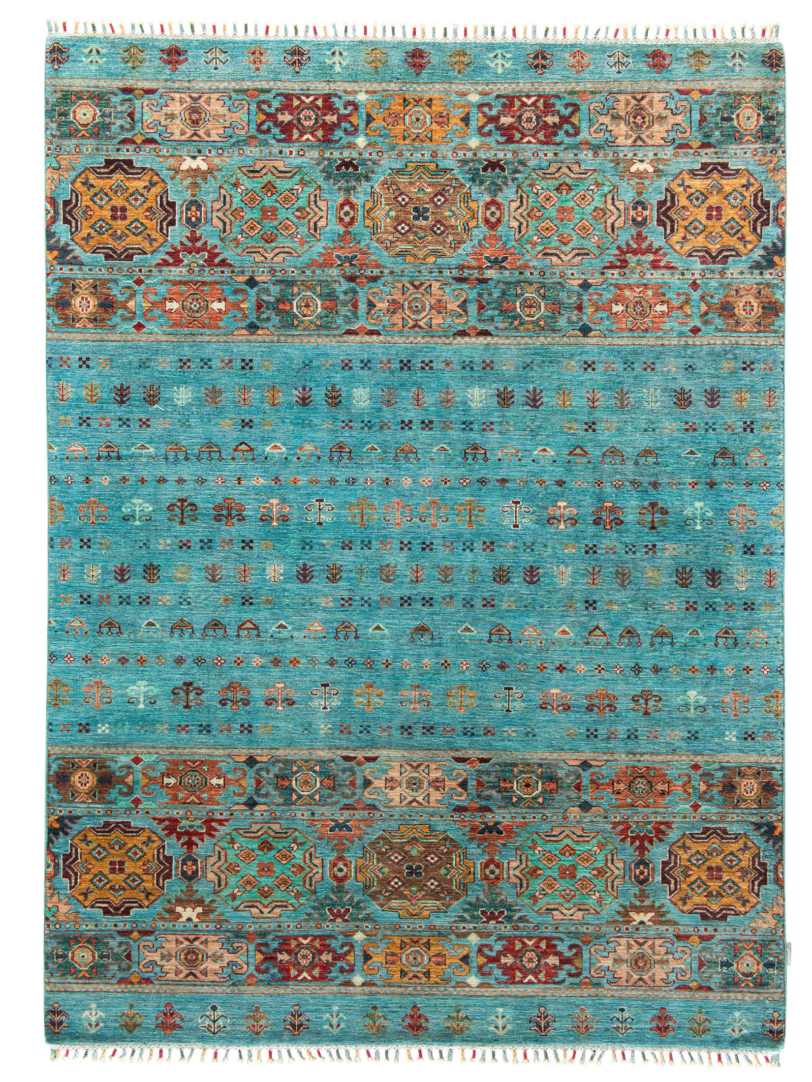 Chobi Schal ca. 175 x 237 cm, Unikat / Einzelstück