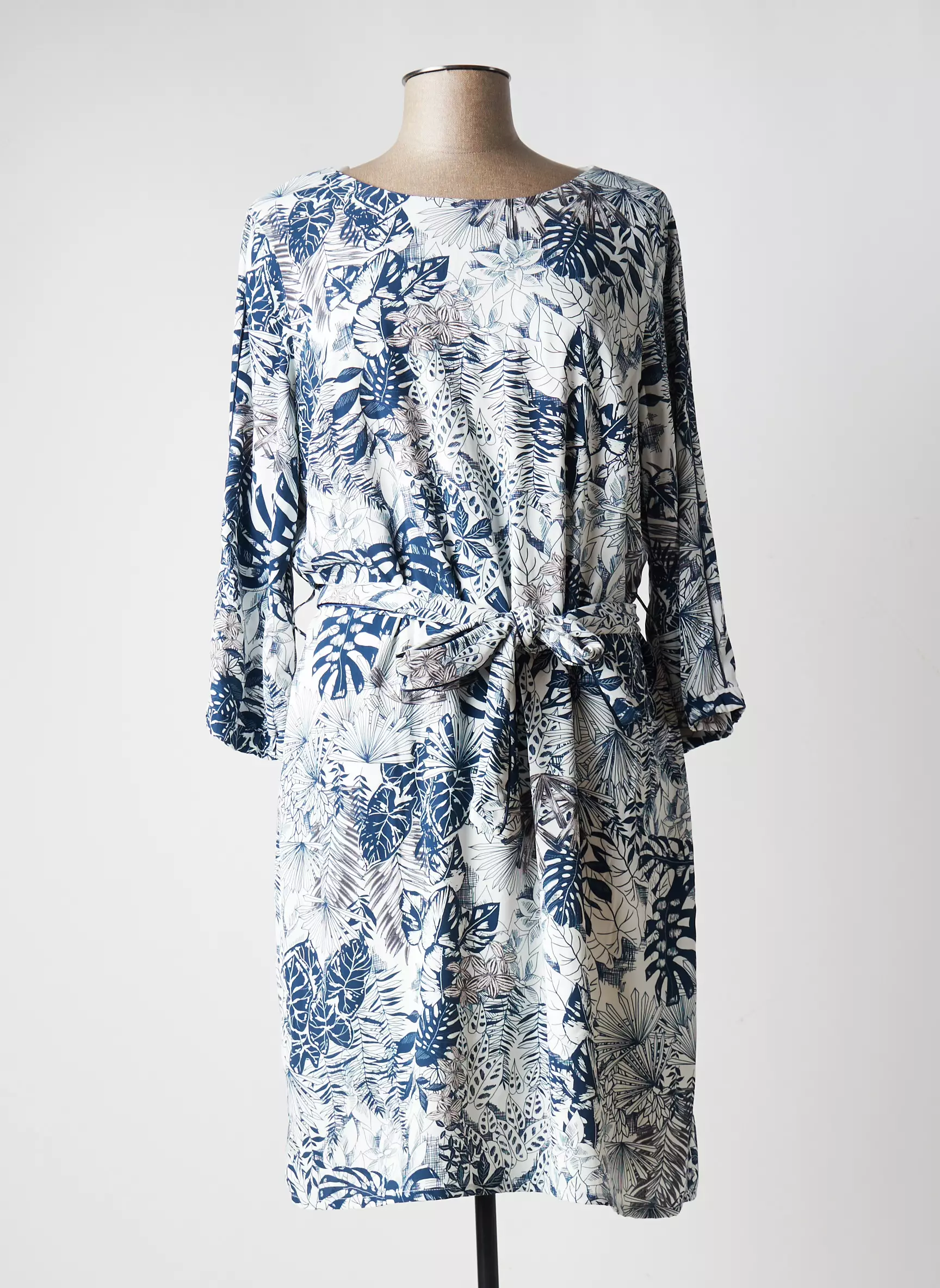 Diane Laury Robes Mi Longues Femme couleur bleu