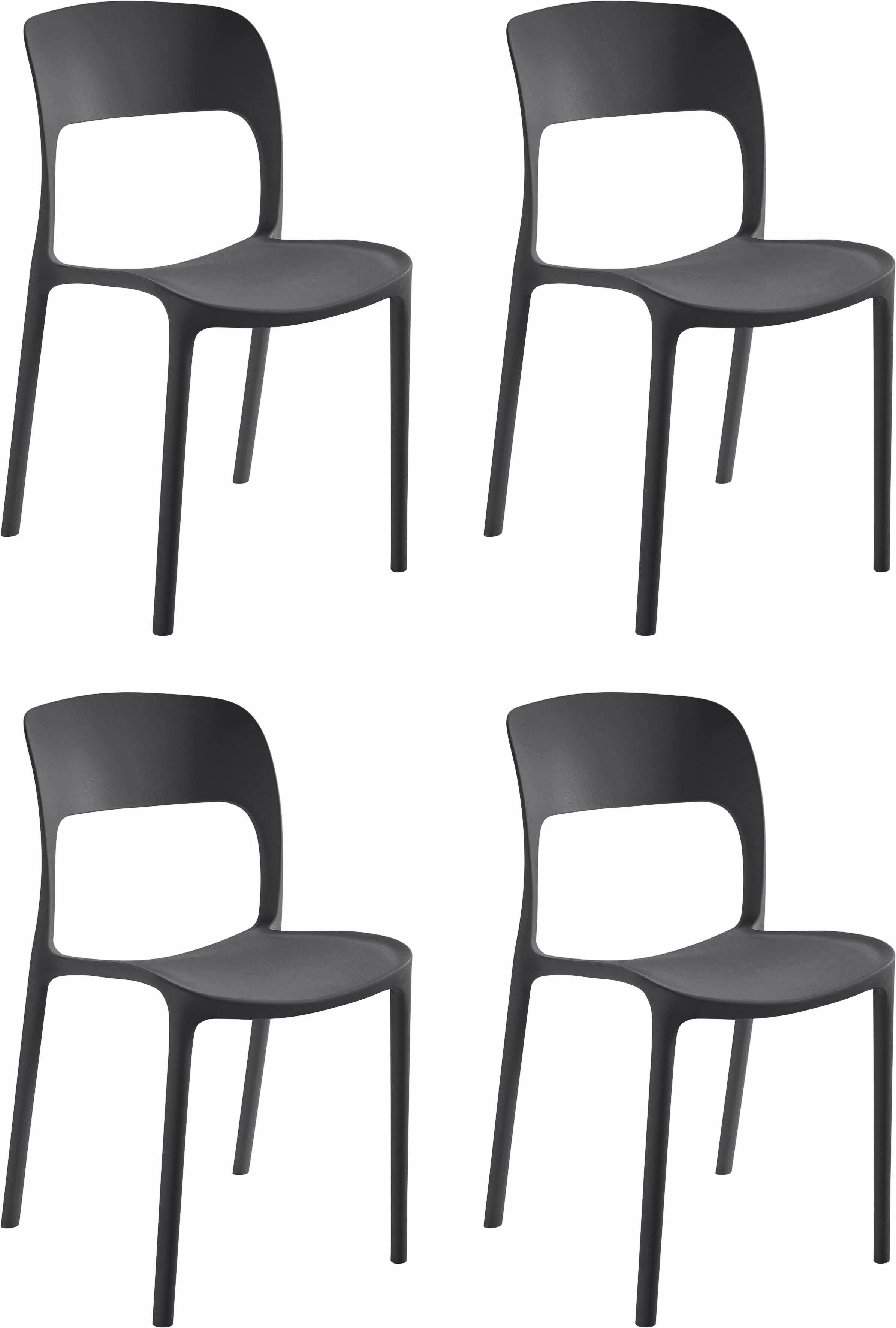 Paroli 4-Fußstuhl (Set, 4 St)
