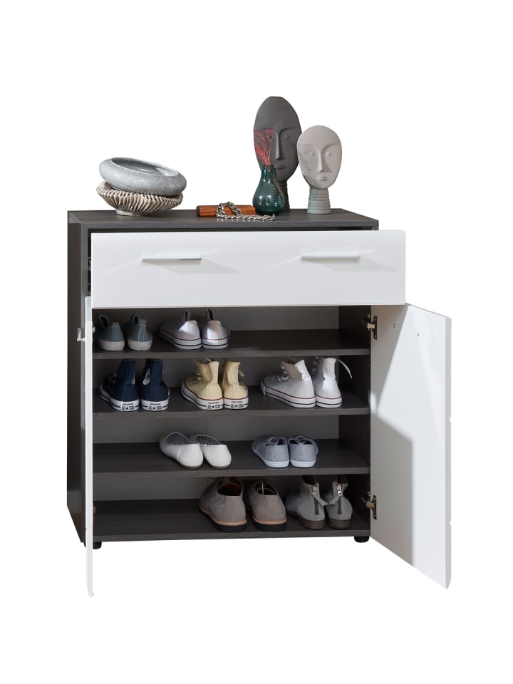 ebuy24 Schuhschrank LineGD Silber 80 x 35 cm günstig kaufen onesize