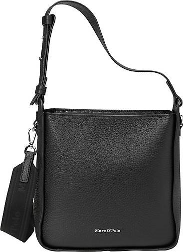 Marc O'Polo Hobo-Bag small aus genarbtem Rindsleder