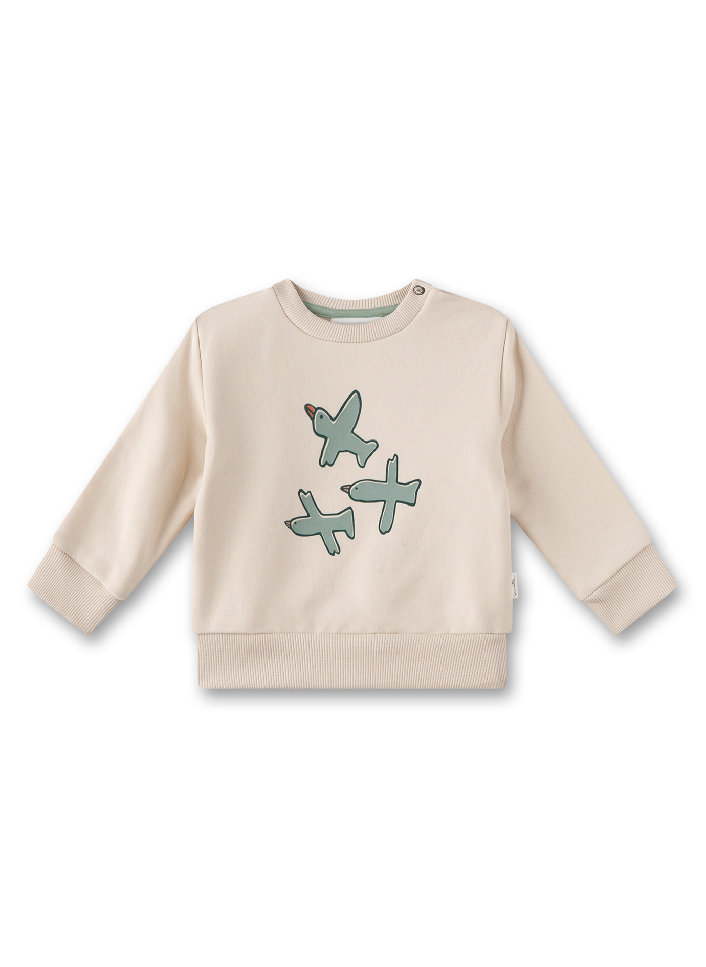 Jungen-Sweatshirt Beige
