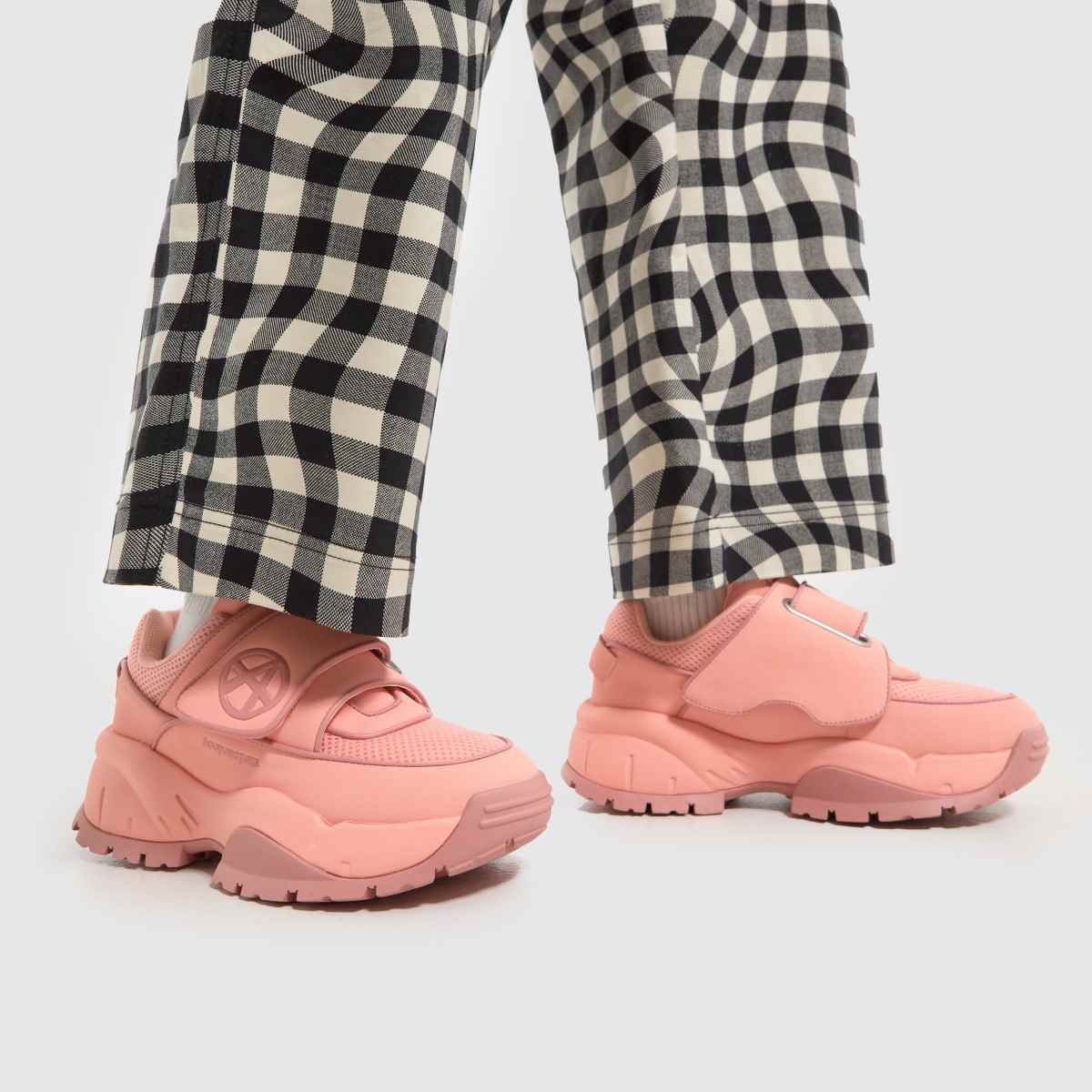 AKUPUNKTUR – Rosa beefer-sneakers