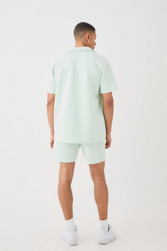 Oversize Scuba Hemd und Shorts