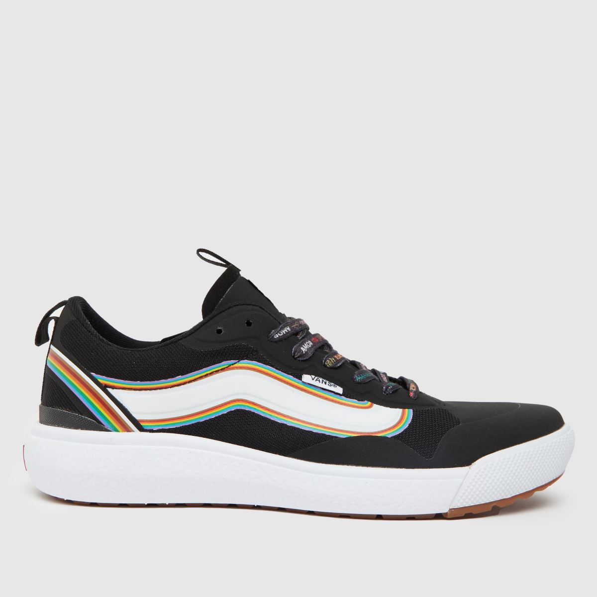 Vans UltraRange Exo Pride cipők fekete-fehér színben