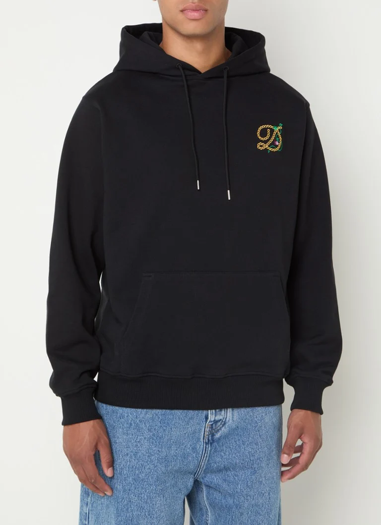 Drôle de Monsieur Hoodie ar izšuvumu
