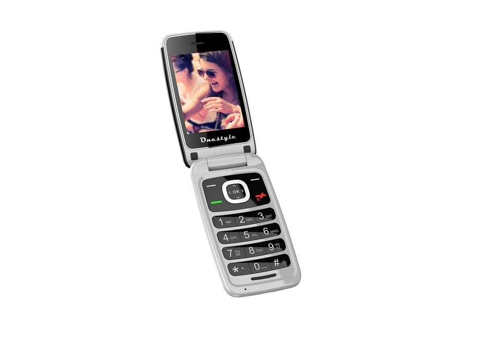 Onestyle Onestyle Silver Plus Klapphandy (2,8 Zoll)