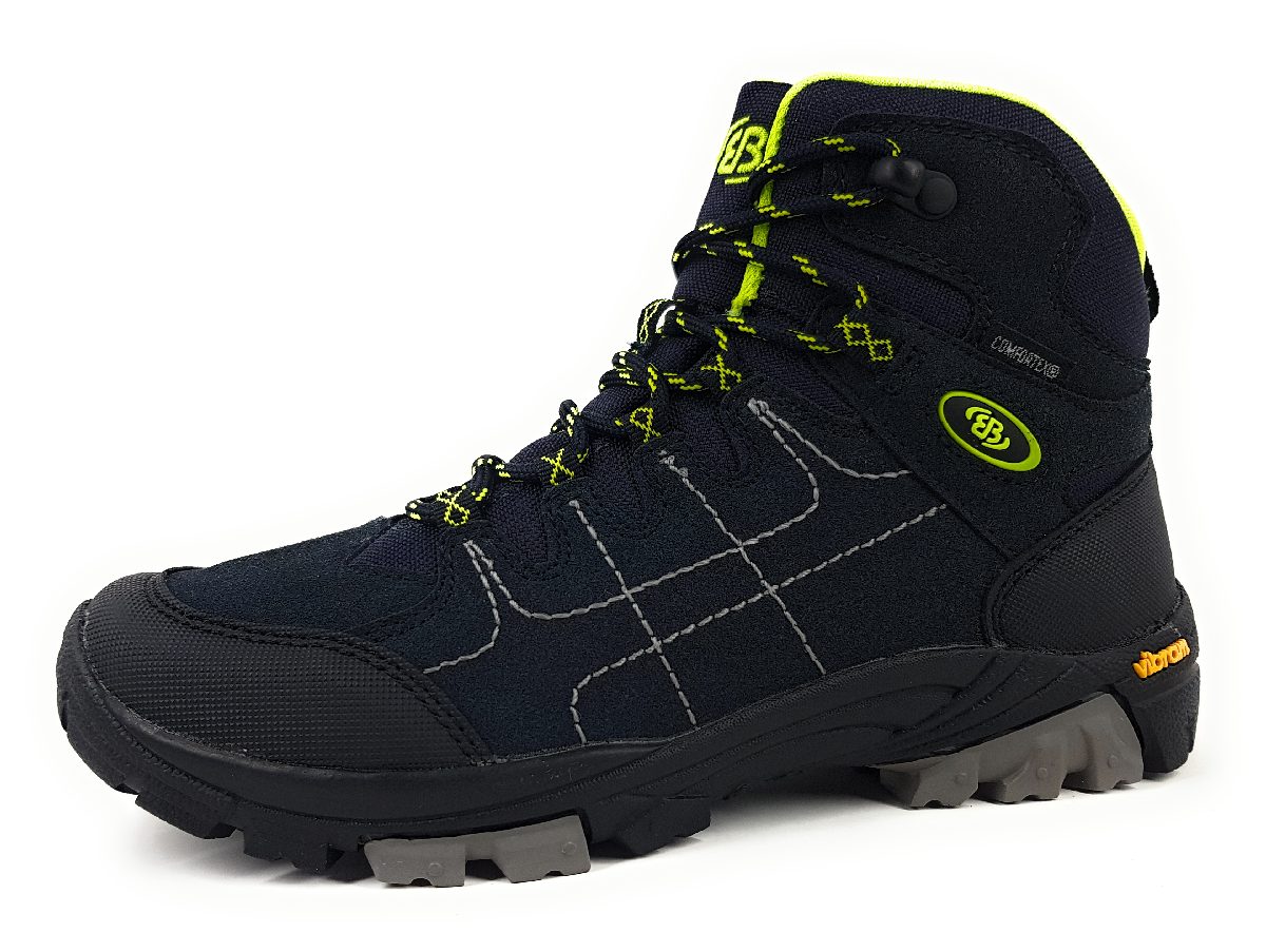 Brütting Mount Shasta Kids High 231094 Blau Marine/Lemon