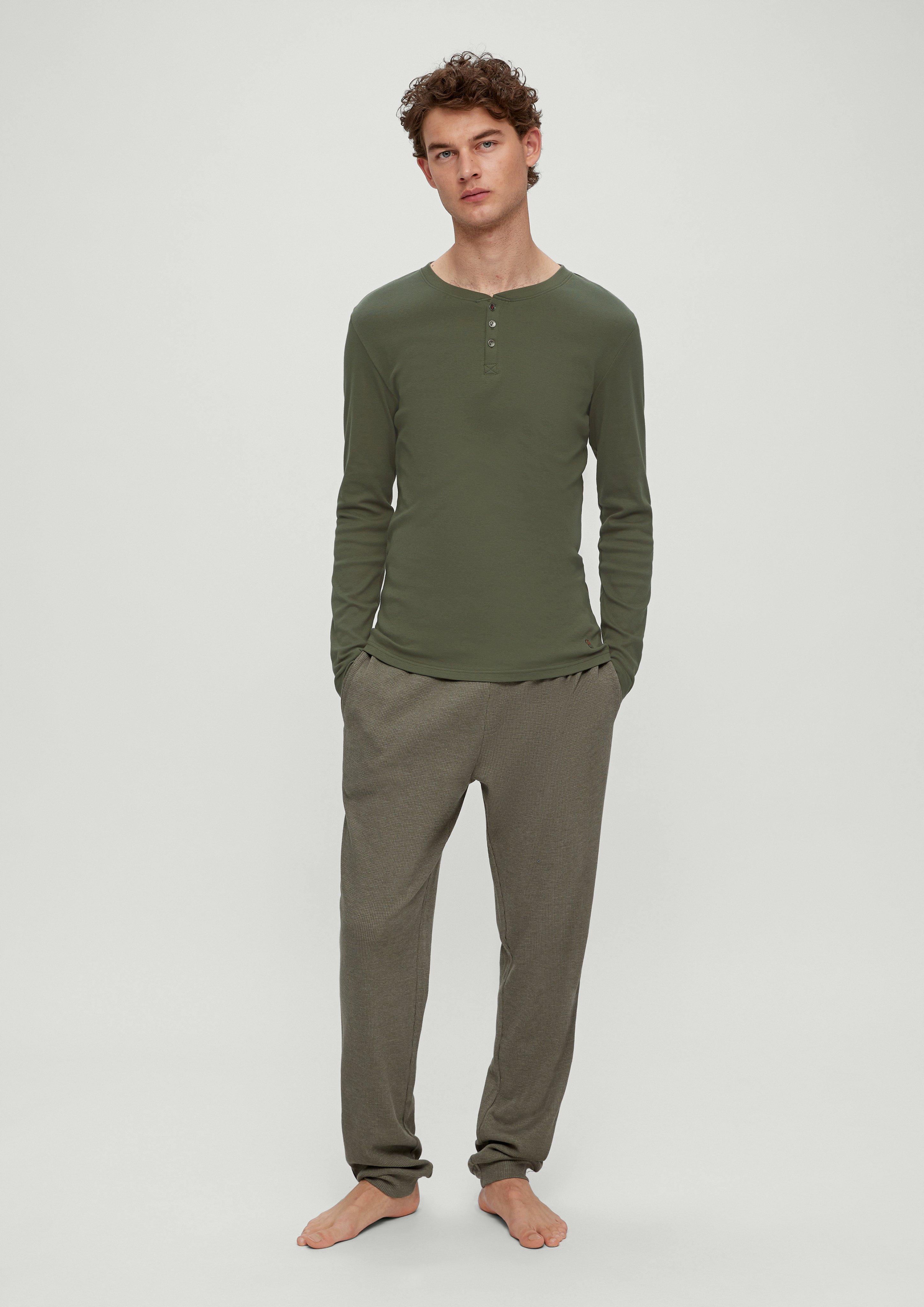 Pyjama-Shirt aus Baumwolle  6008415-7800