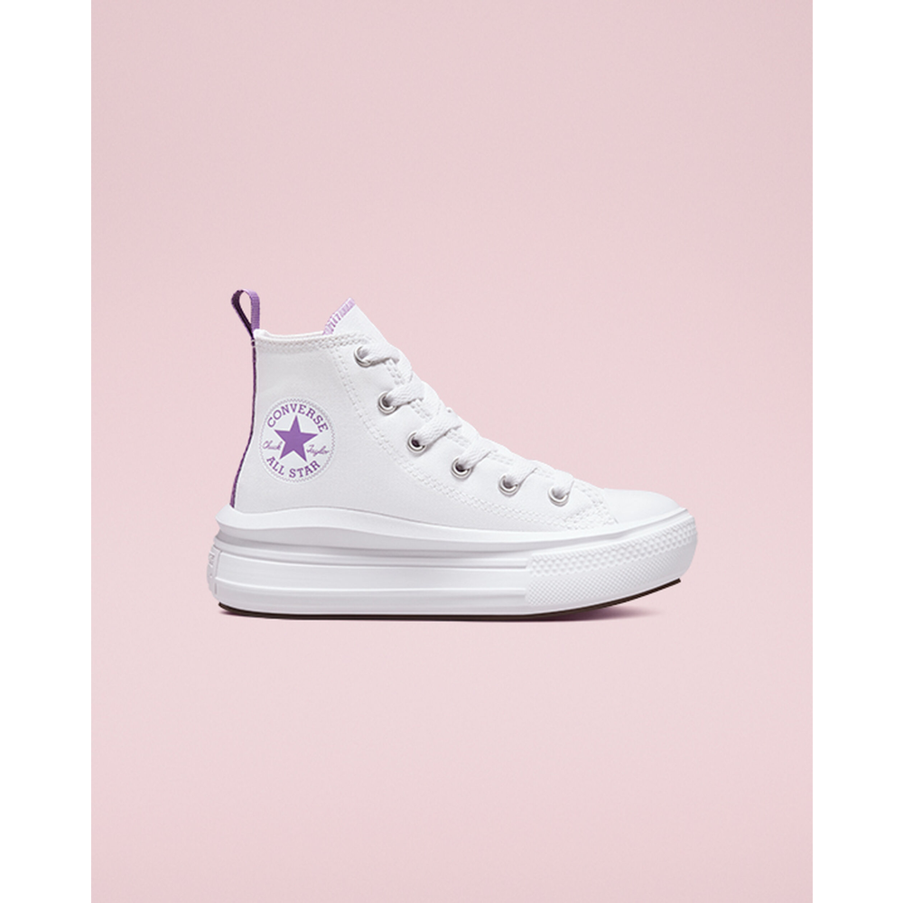Converse Chuck Taylor All Star Move Platform A03669C / weiss
