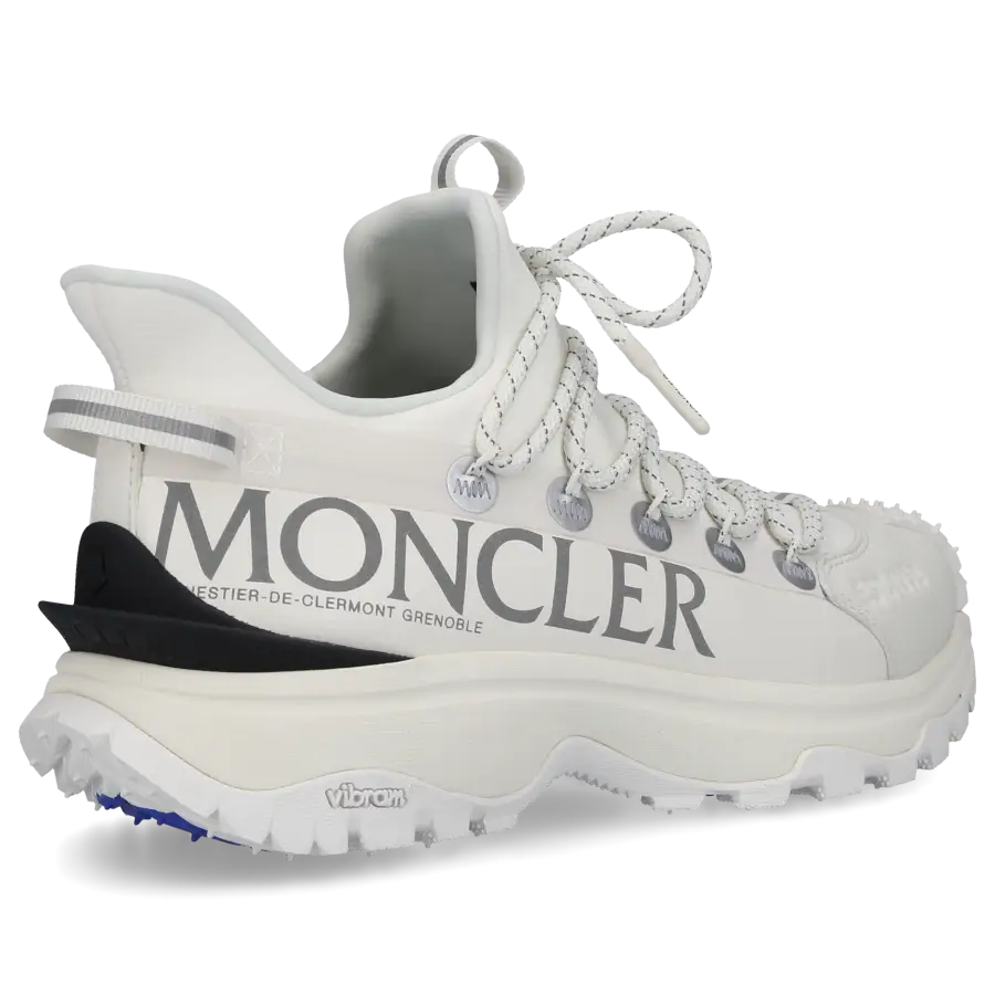 Moncler - Sneaker low TRAILGRIP LITE2 Materialmix - weiß