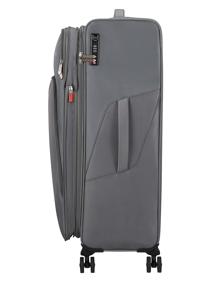 American Tourister Softcase-Trolley in Grau - (B)46 x (H)79 x (T)30 cm günstig kaufen onesize