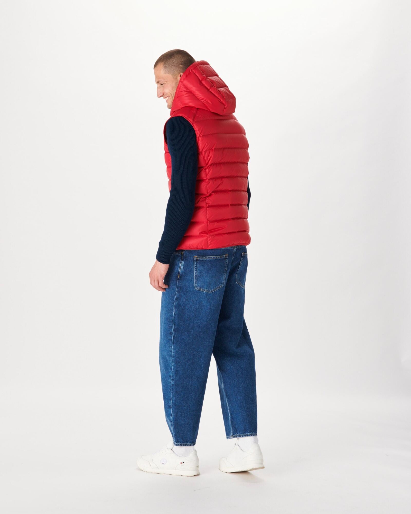 Doudoune sans manches Grand Froid Rouge Silver