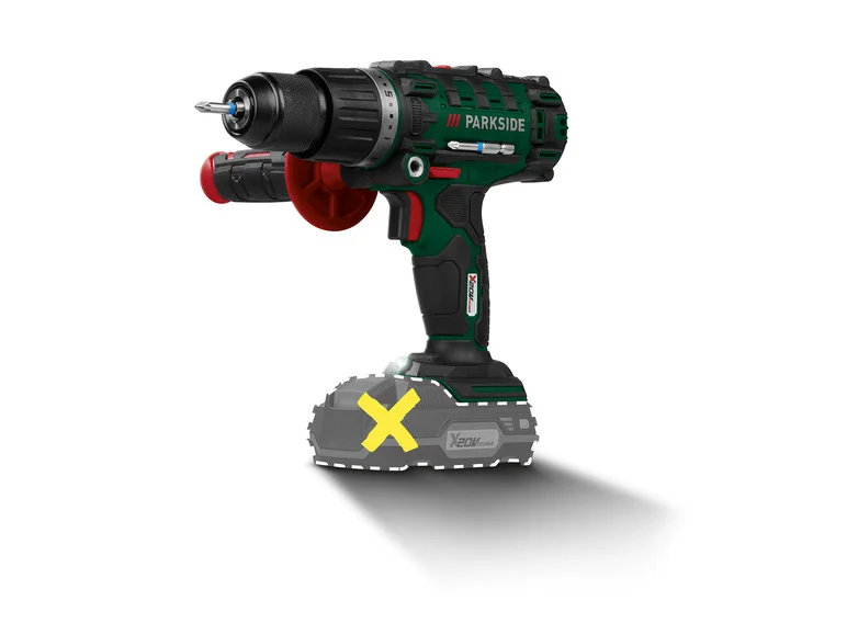 Furadeira/Parafusadeira de Impacto Sem Fio 3 em 1 PARKSIDE® PSBSA 20-Li D4, 20 V