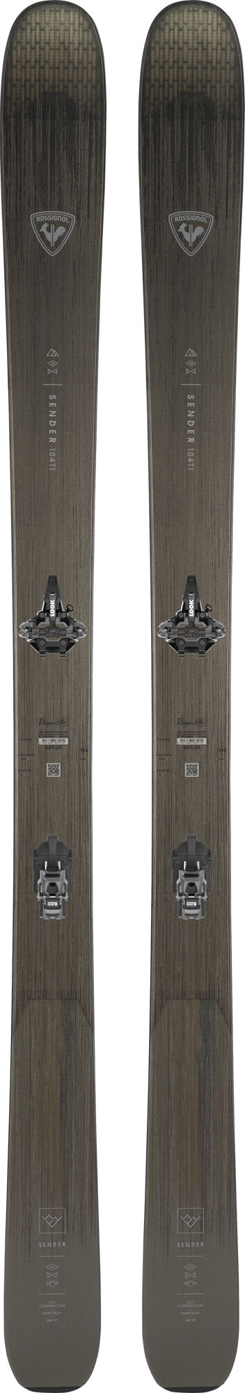 Skis de freeride homme SENDER 104 TI OPEN