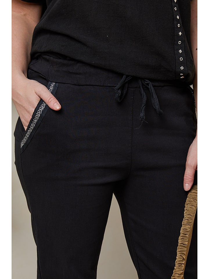 Curvy Lady Hose in Schwarz günstig kaufen