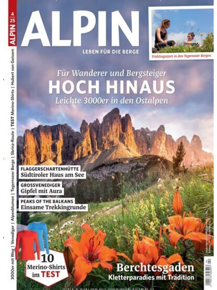 Hubert Burda Media 12 x ALPIN Zeitschrift (Gutschein für Jahres Abo) günstig kaufen onesize
