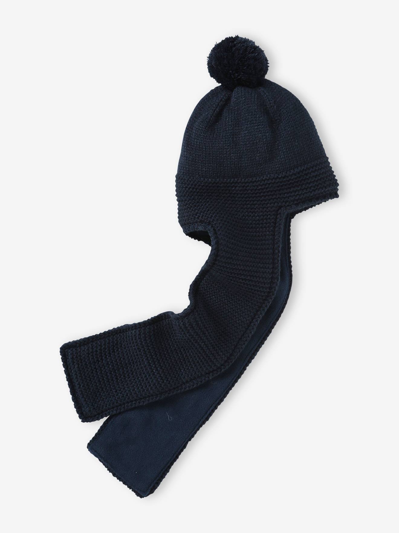 Vertbaudet Baby Schalmütze - blaugrau