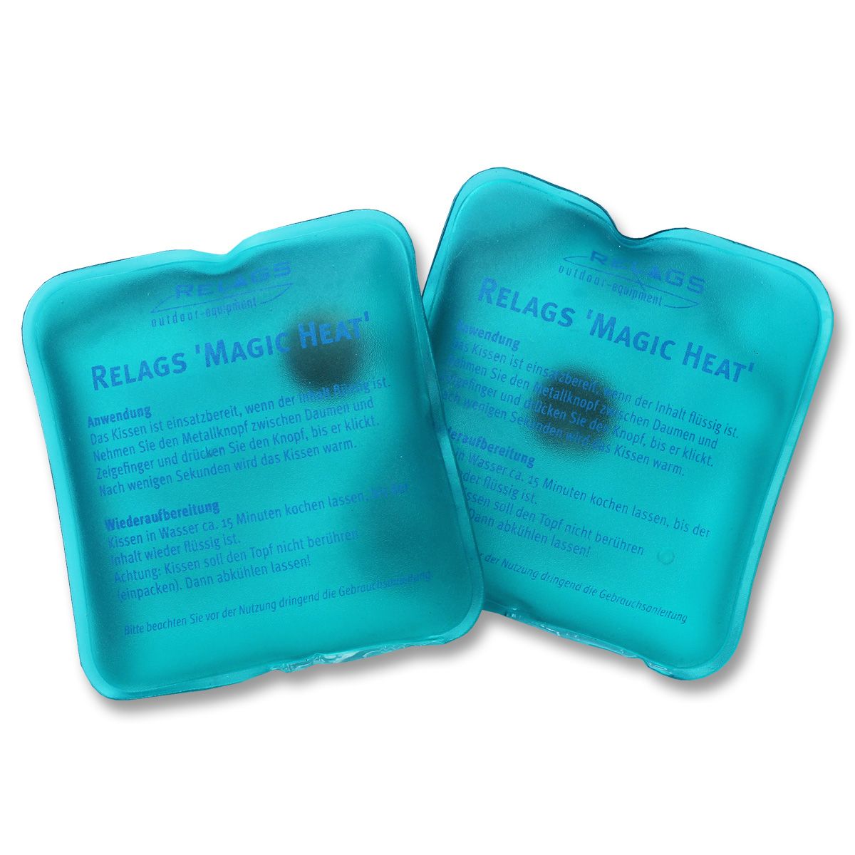 Handwärmer Gelkissen 2er-Pack wiederaufladbare