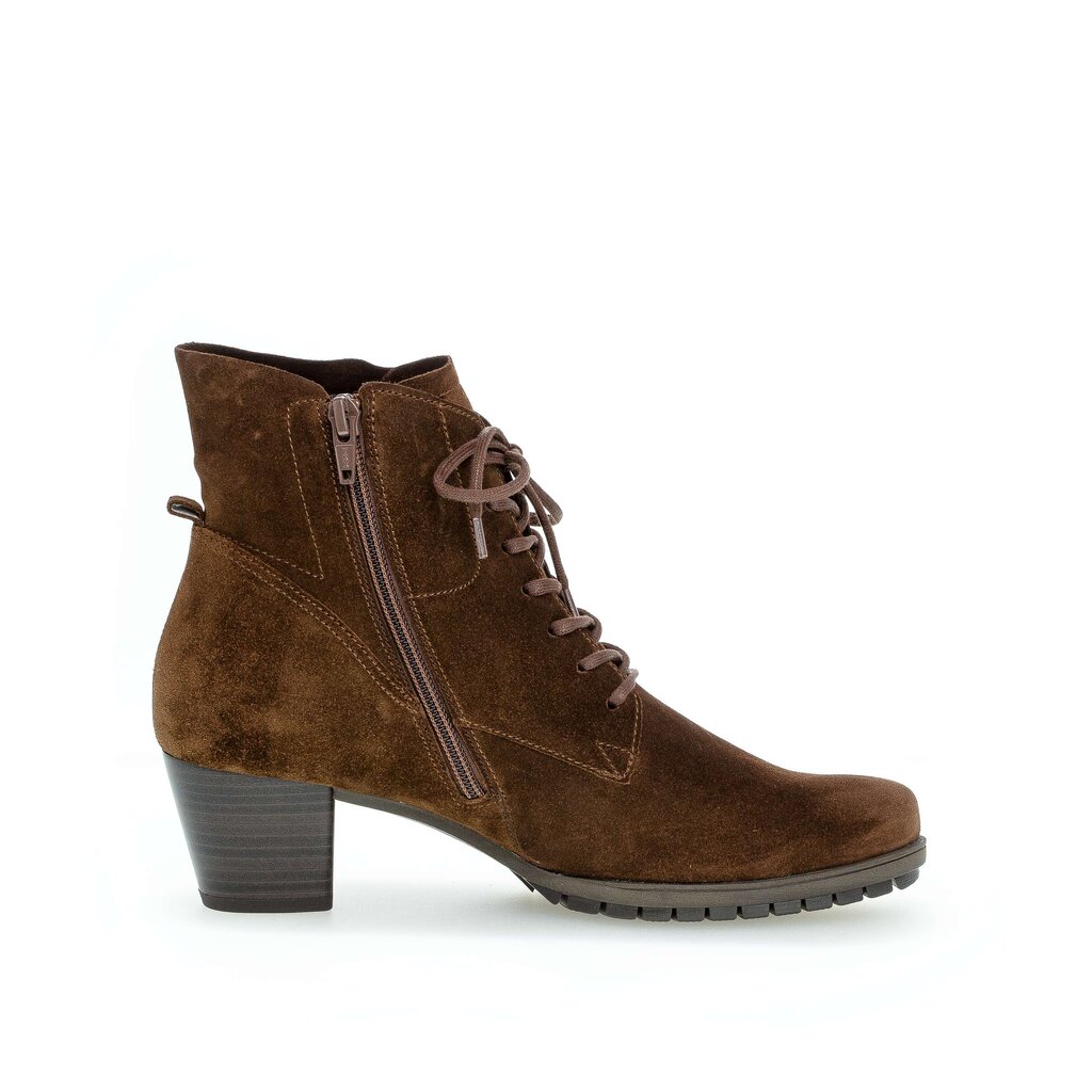 Gabor comfort Schnürstiefelette braun