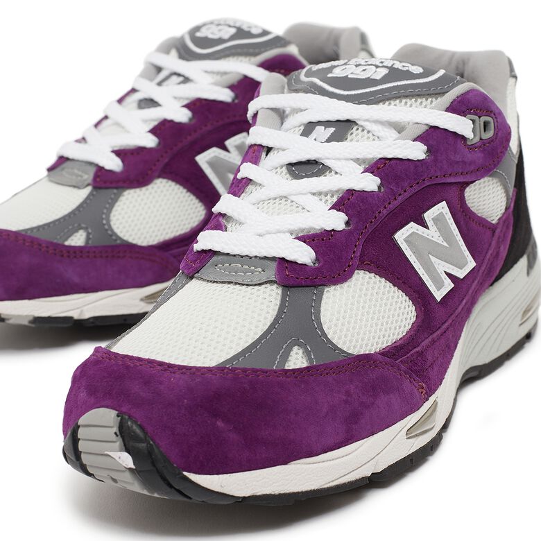 New Balance Wmns W991PUK grape juice alloy/black