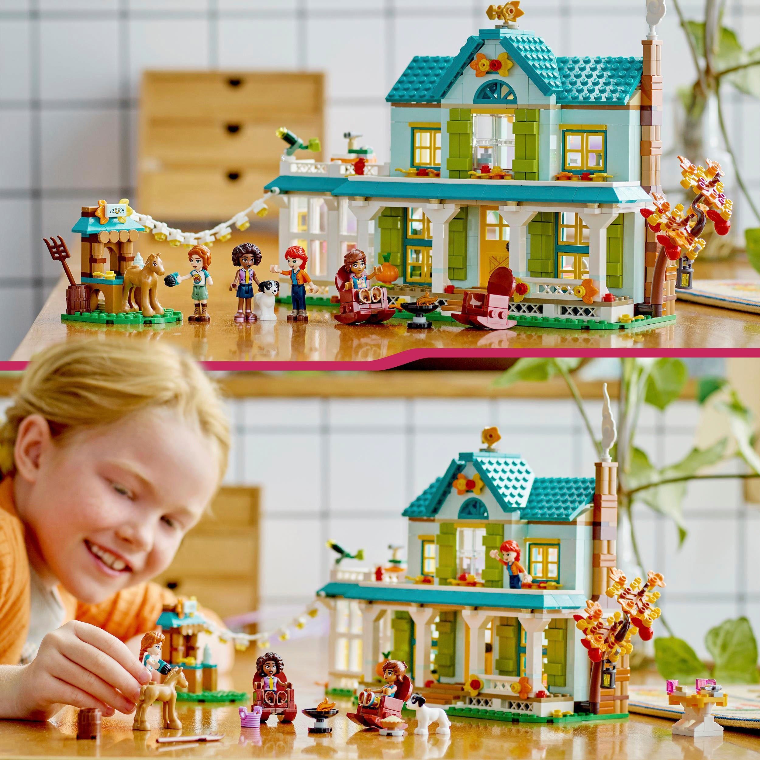 LEGO® Konstruktionsspielsteine Autumns Haus (41730), LEGO® Friends, (853 St), Made in Europe