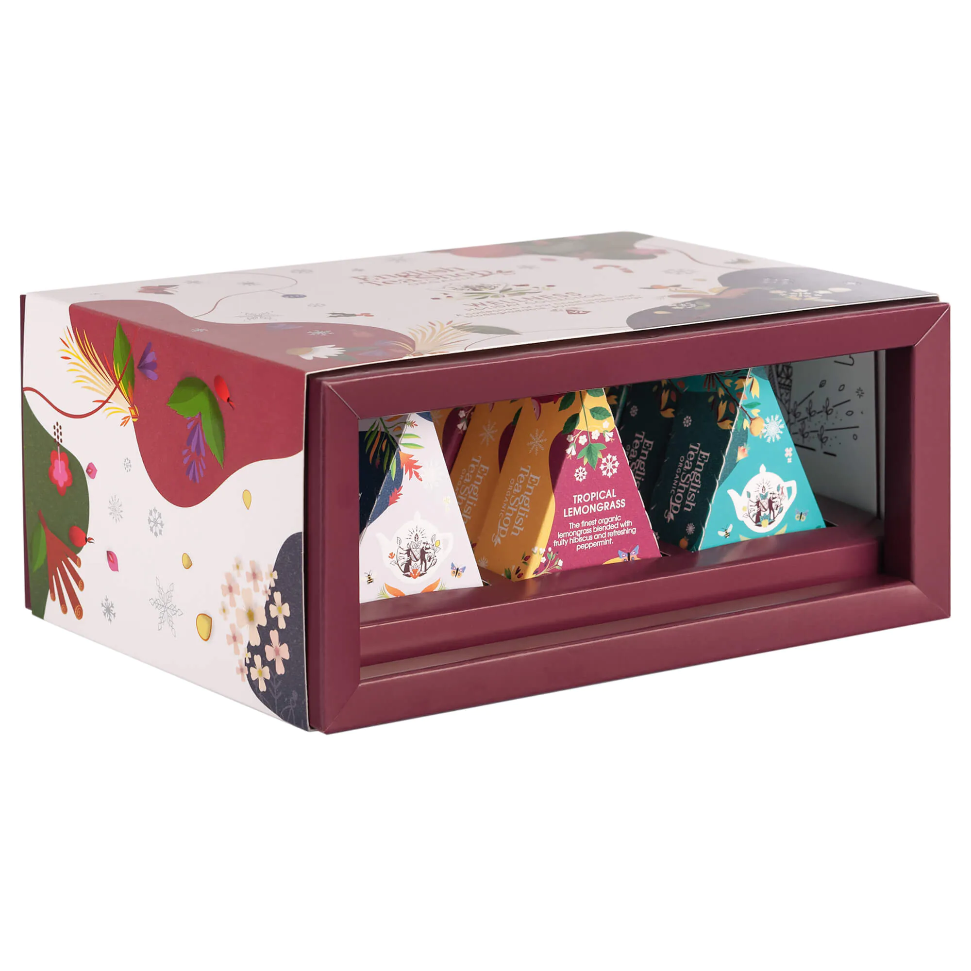 English Tea Shop Holiday Wellness Prism Collection urtete 12 stk.