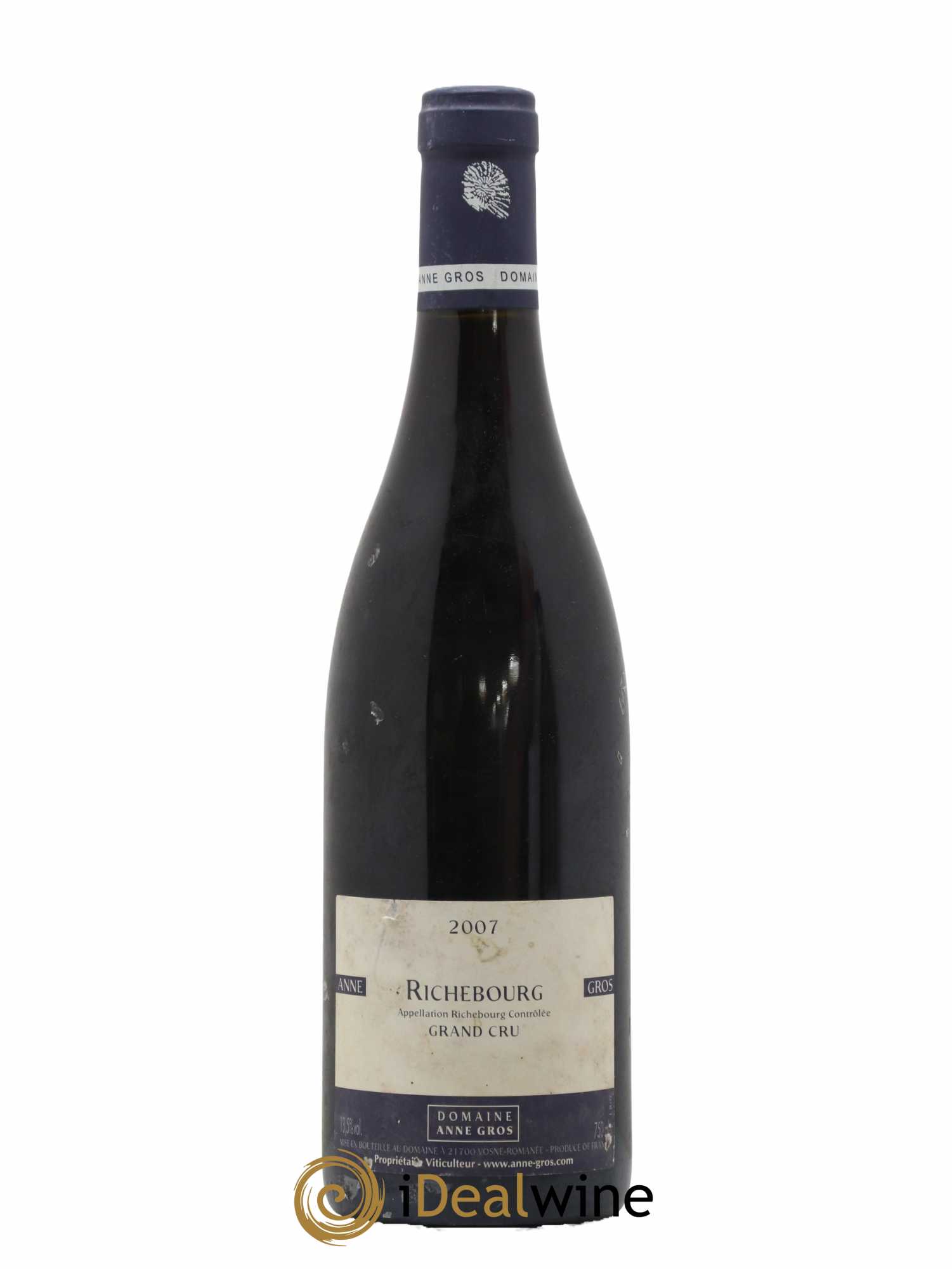 Richebourg Grand Cru Anne Gros  2007 - Lot de 1 Bouteille