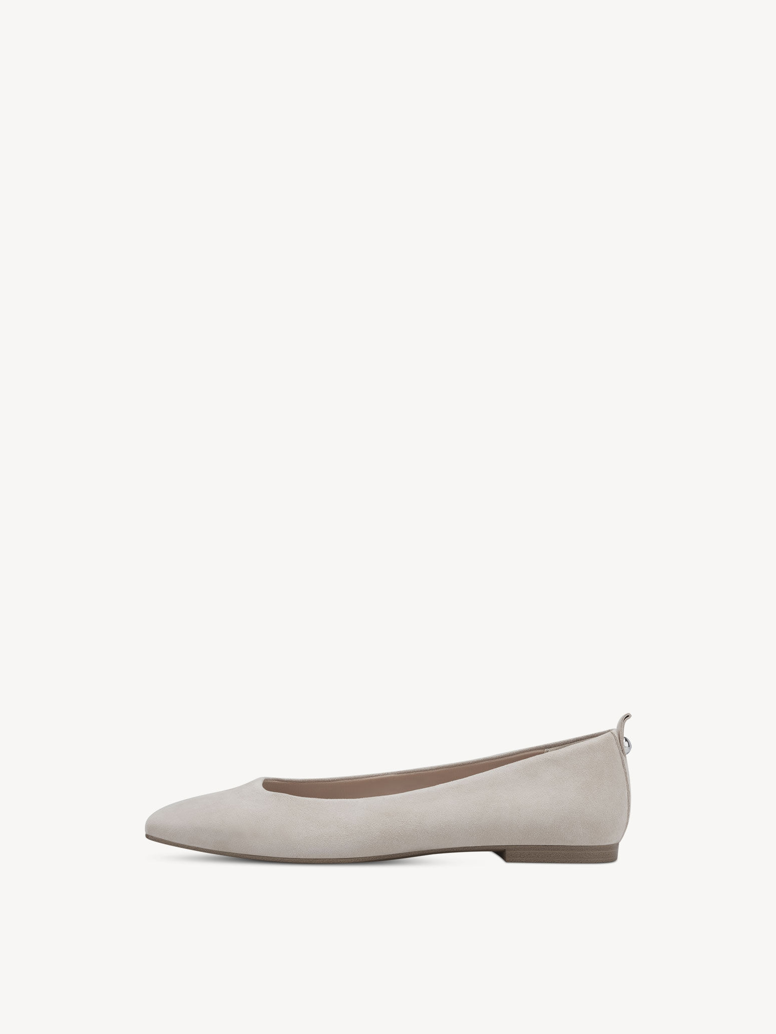 Ballerine en cuir - beige