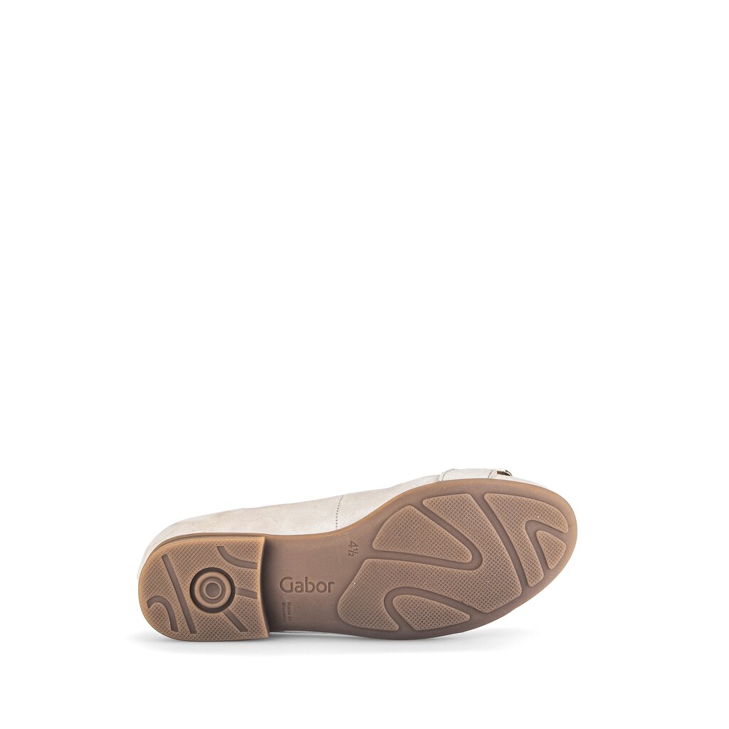 Gabor comfort Eleganter Ballerina beige