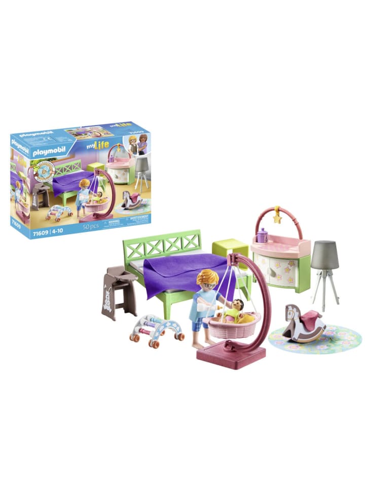 Playmobil Spielfigurenset My Life Schlafzimmer mit Babyspielecke günstig kaufen onesize