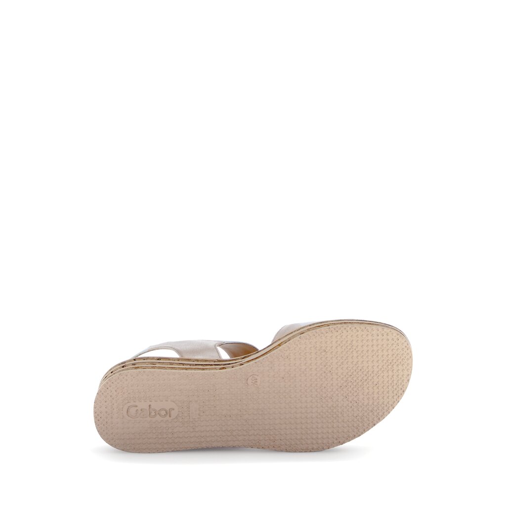 Gabor fashion Riemchensandale gold