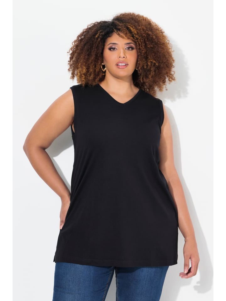 Ulla Popken Strick-Top in classic schwarz günstig kaufen