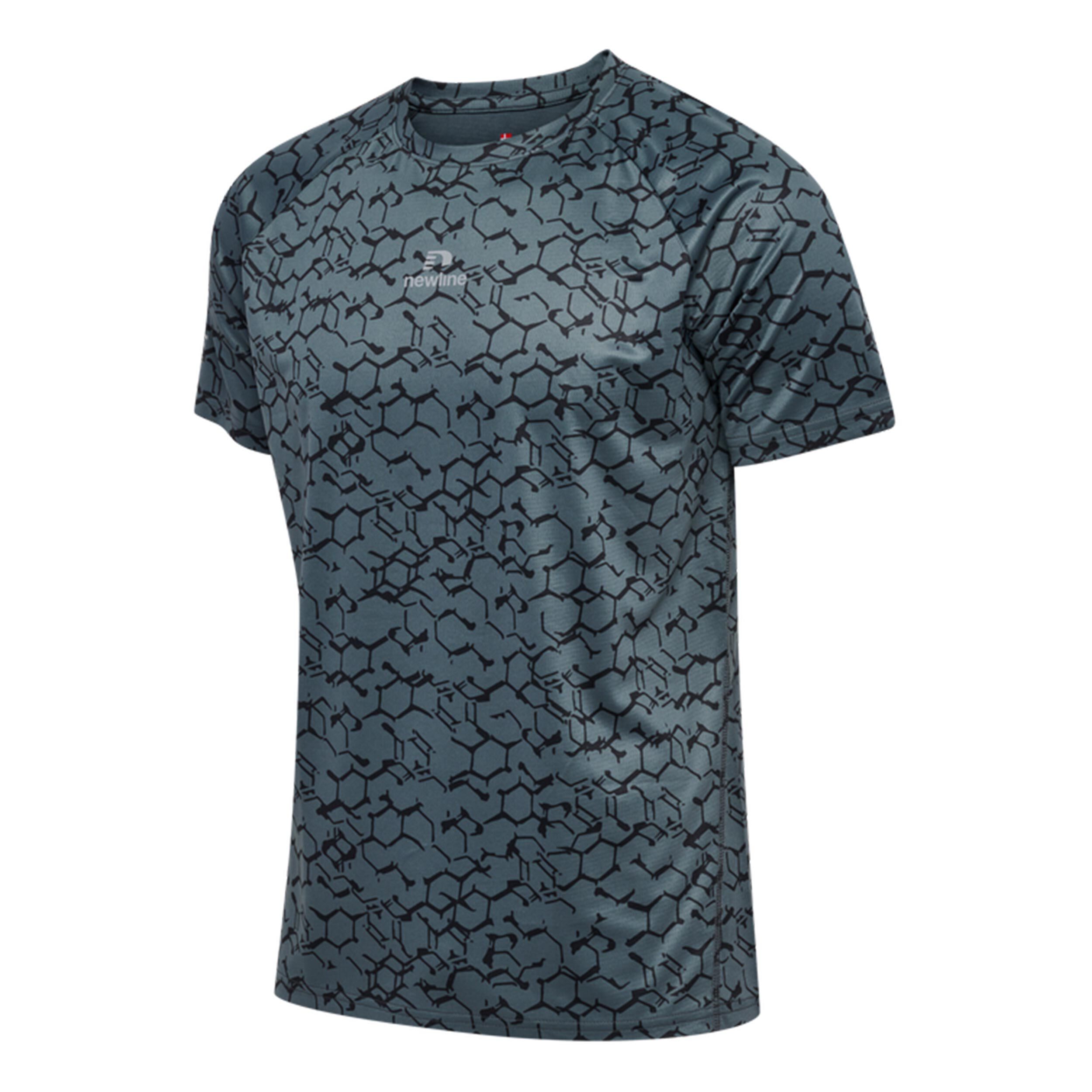 Dopa Graphic Laufshirt Herren - Dunkelgrau