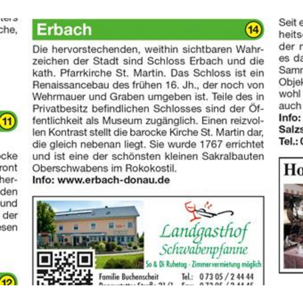 Radtourenkarte Donau-Radweg 01. Donaueschingen - Passau 1 : 50 000 - Fahrradkarte